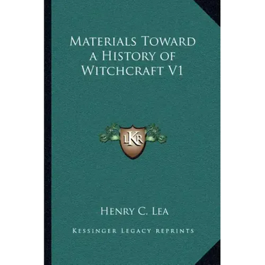 Materials Toward a History of Witchcraft V1
