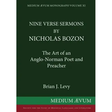 Nine Verse Sermons by Nicholas Bozon