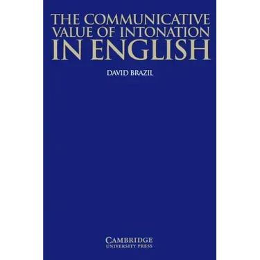 The Communicative Value of Intonation in English