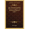 One Thousand Familiar Phrases In English And Romanized Japanese (1867)