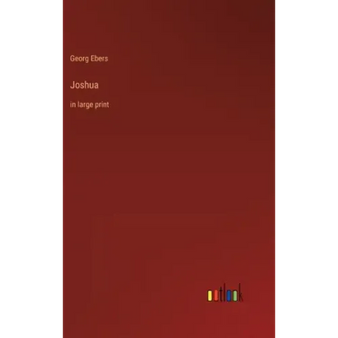 Joshua: in large print