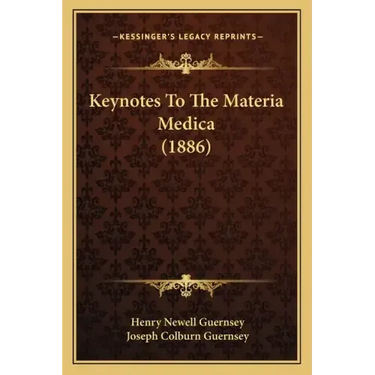 Keynotes to the Materia Medica (1886)