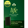NLT Life Application Study Bible, Third Edition (Leatherlike, Black/Onyx, Red Letter)