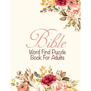 Bible Word Find Puzzle Book For Adults: Christian word Game Puzzles Religious Activities Gifts For Elderly women