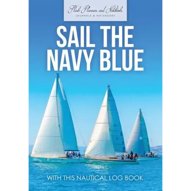 Sail the Navy Blue with This Nautical Log Book
