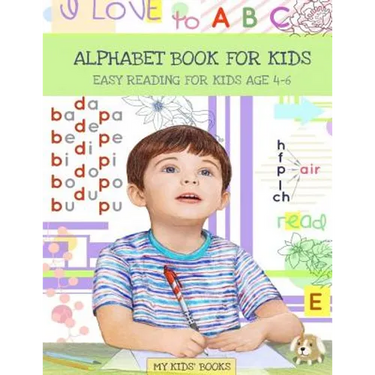 Alphabet book: Easy reading for kids Aged 4 - 6