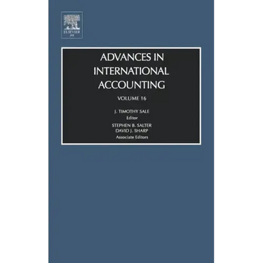 Advances in International Accounting: Volume 16