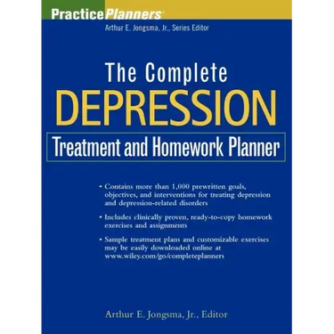 The Complete Depression Treatment and Homework Planner