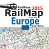 RailPass RailMap Europe 2015: Icon illustrated Railway Atlas of Europe ideal for Interrail and Eurail pass holders