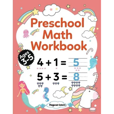 Preschool Math Workbook
