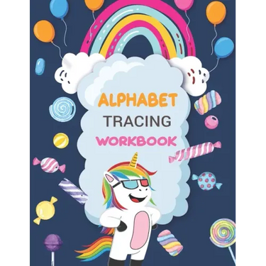 Alphabet Tracing Workbook: Preschool writing Workbook with Sight words for Pre K, Kindergarten and Kids Ages 3-8, magnetic alphabet letters and n