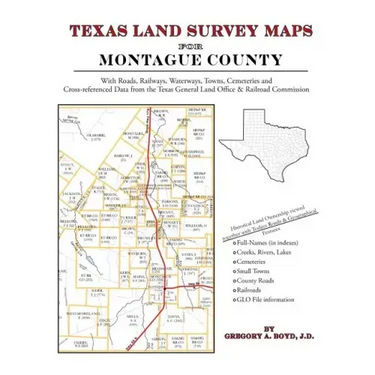 Texas Land Survey Maps for Montague County
