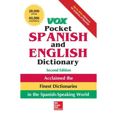 Vox Pocket Spanish and English Dictionary, 2nd Edition