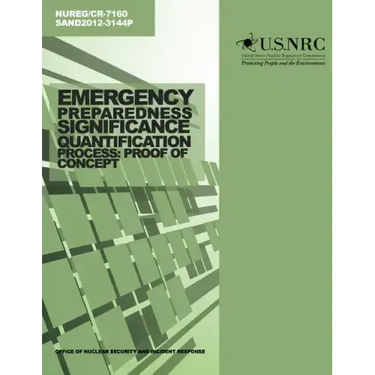 Emergency Preparedness Significance Quantification Process: Proof of Concept