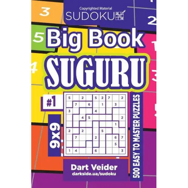 Sudoku Big Book Suguru - 500 Easy to Master Puzzles 9x9 (Volume 1)