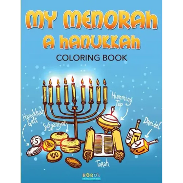 My Menorah: A Hanukkah Coloring Book