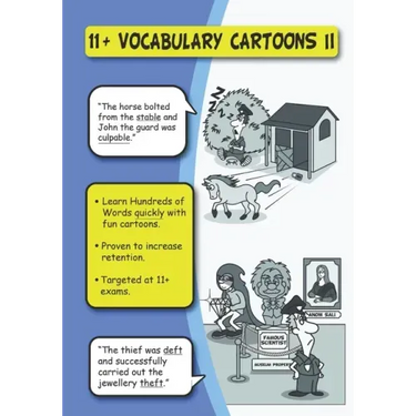 11+ Vocabulary Cartoons II