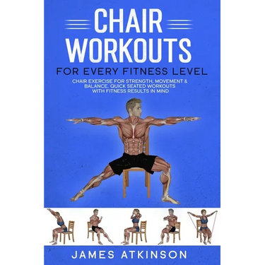 Chair workouts for every fitness level: Chair exercise for strength, movement & balance. Quick seated workouts with fitness results in mind