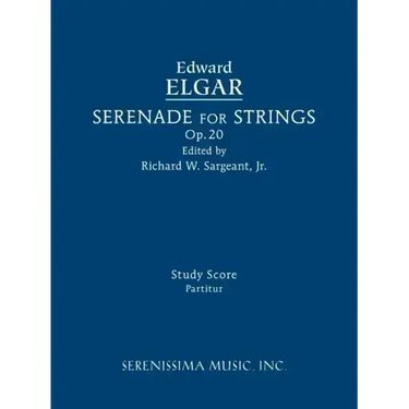 Serenade for Strings, Op.20: Study score