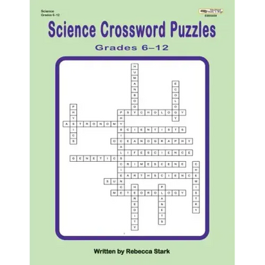 Science Crossword Puzzles Grades 6?12