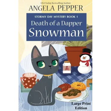 Death of a Dapper Snowman - Large Print