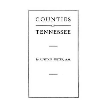 Counties of Tennessee