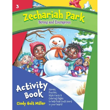 Zechariah Park: Strong and Courageous Activity Book