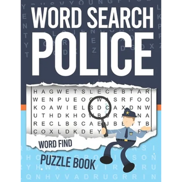Police Word Search: Word Find Puzzle