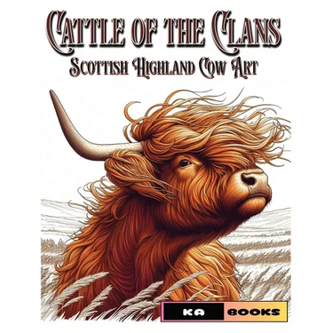 Cattle of the Clans: Scottish Highland Cow Art: Great for Fans of the Iconic Coos