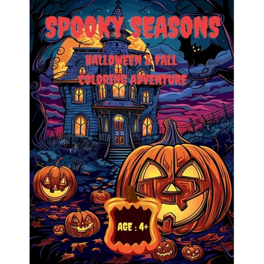 Spooky Seasons: Halloween & Fall Coloring Adventure