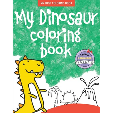 My Dinosaur Coloring Book - Book 4