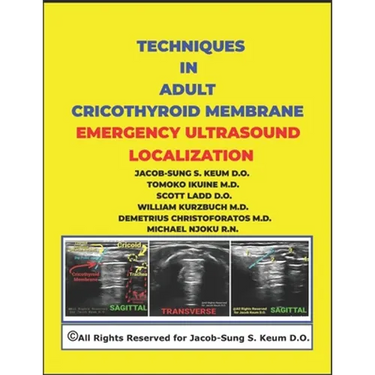 Techniques in Adult Cricothyroid Membrane Emergency Ultrasound Localization