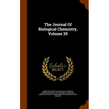 The Journal Of Biological Chemistry, Volume 29