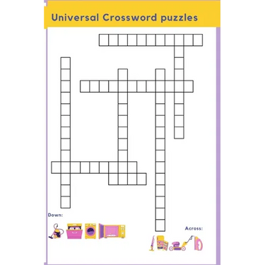 Universal Crossword Puzzles: A crossword puzzles book for all