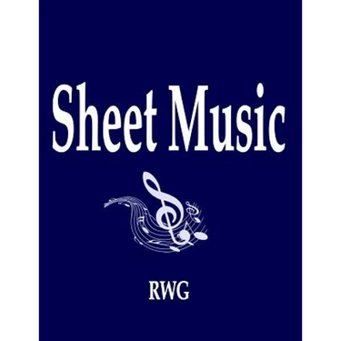 Sheet Music: 50 Pages 8.5" X 11"