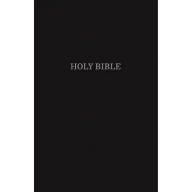 NIV, Reference Bible, Giant Print, Leather-Look, Black, Red Letter Edition, Indexed, Comfort Print