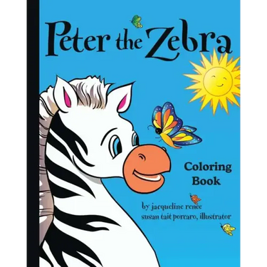 Peter the Zebra: Coloring Book I