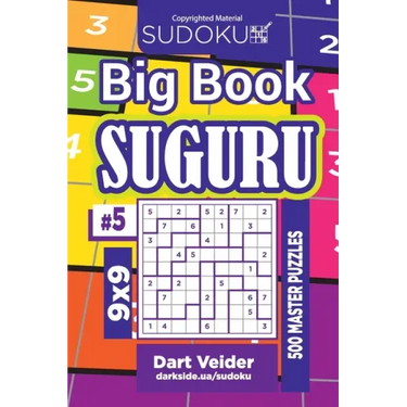 Sudoku Big Book Suguru - 500 Master Puzzles 9x9 (Volume 5)