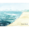 Beach Landscape Guest Book to sign