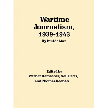 Wartime Journalism, 1939-43