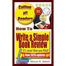 How To Write a Simple Book Review: It's easier than you think!