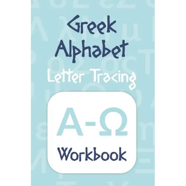 Greek Alphabet: Letter Tracing Workbook
