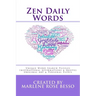 Zen Daily Words: Unique Word Search Puzzles, Inspirational Affirmations & Quotes, Original Art & Personal Essays