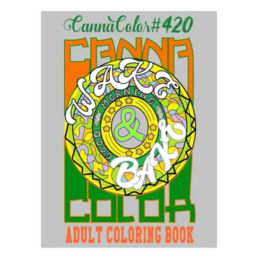 CannaColor #420: Adult Coloring Book