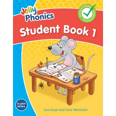 Jolly Phonics Student Book 1: In Print Letters (American English Edition)