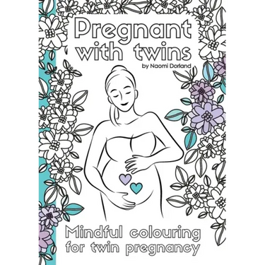 Pregnant with twins.: Mindful colouring for twin pregnancy.