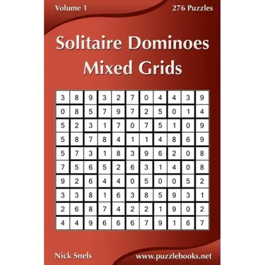 Solitaire Dominoes Mixed Grids - Volume 1 - 276 Puzzles