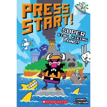 Super King Viking Land!: A Branches Book (Press Start! #13)