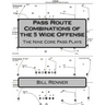Pass Route Combinations of the 5 Wide Offense: The Nine Core Pass Plays