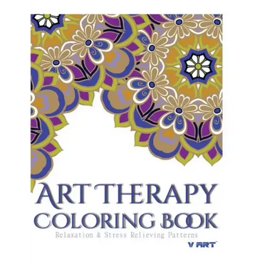 Art Therapy Coloring Book: Art Therapy Coloring Books for Adults: Stress Relieving Patterns
